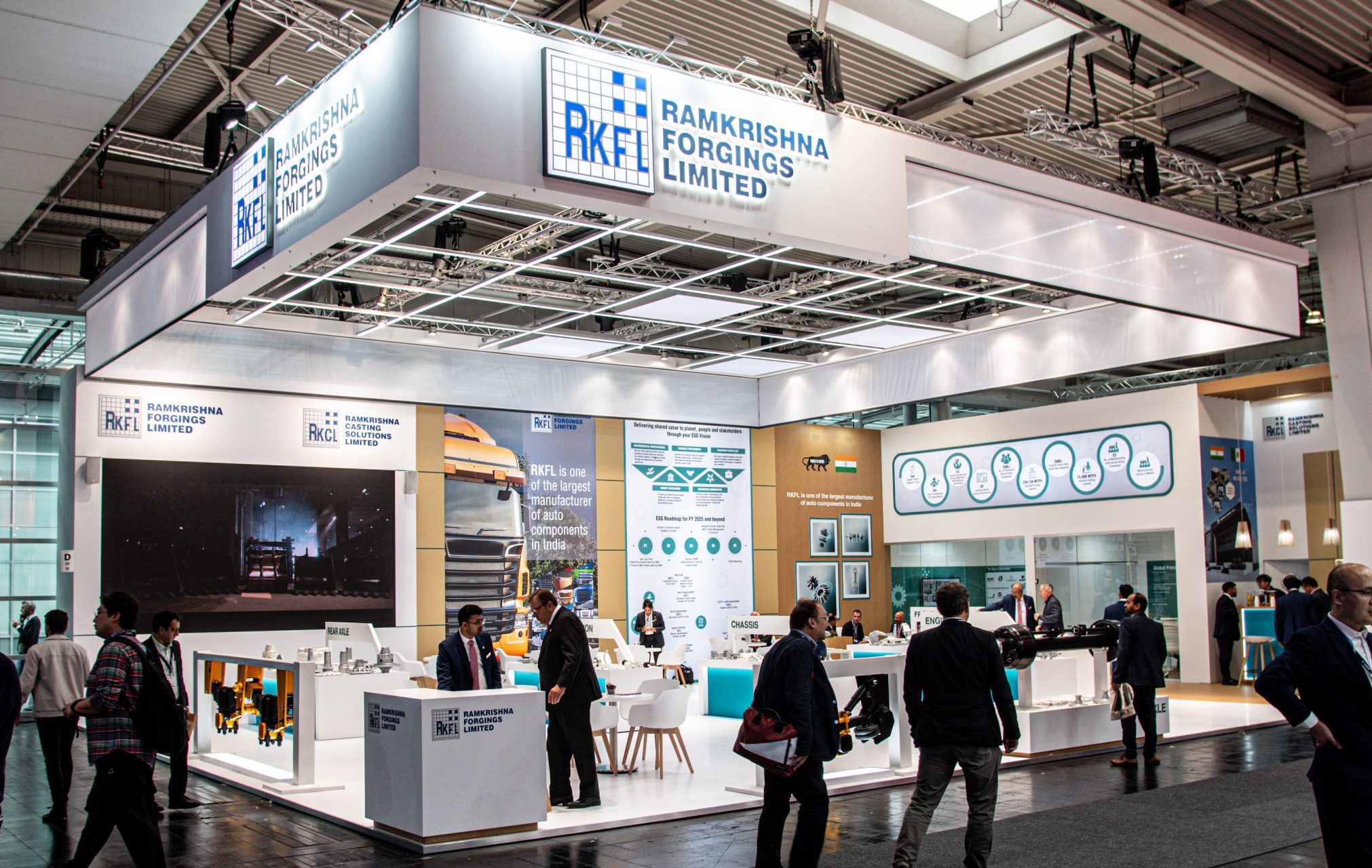 Ram Krishna Forgings stand